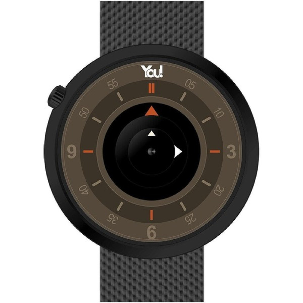 You Watch YW9006 Galaxy Black Kol Saati - Siyah Kol Saatleri Fiyatı