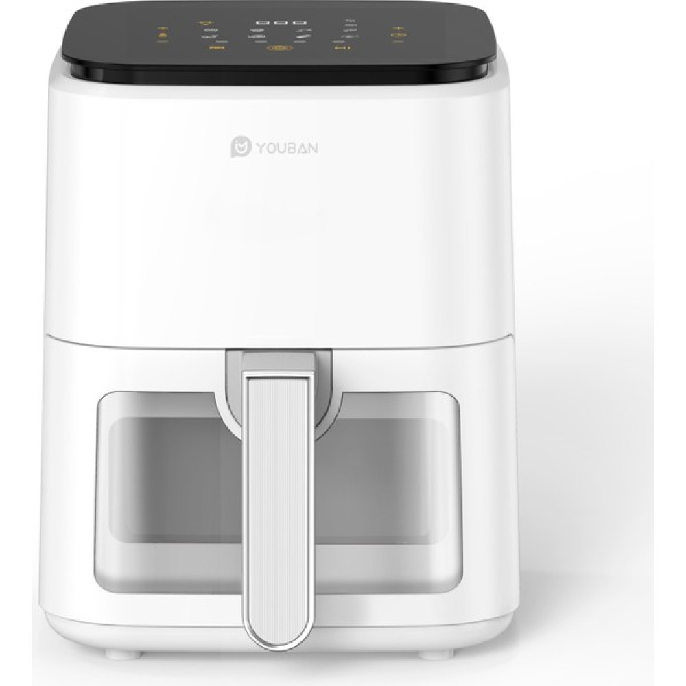 Youban Air Fryer 3.5l Camlı Kırmızı Fritöz - Beyaz Fritözler Fiyatı