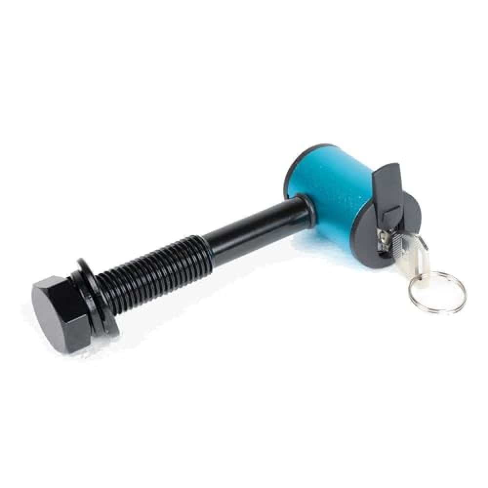 Young Electric M16 Anti-Rattle Lock Hitch Pin for Hitch, Compatible with Young Bike Racks 200LBS Capacity Models.