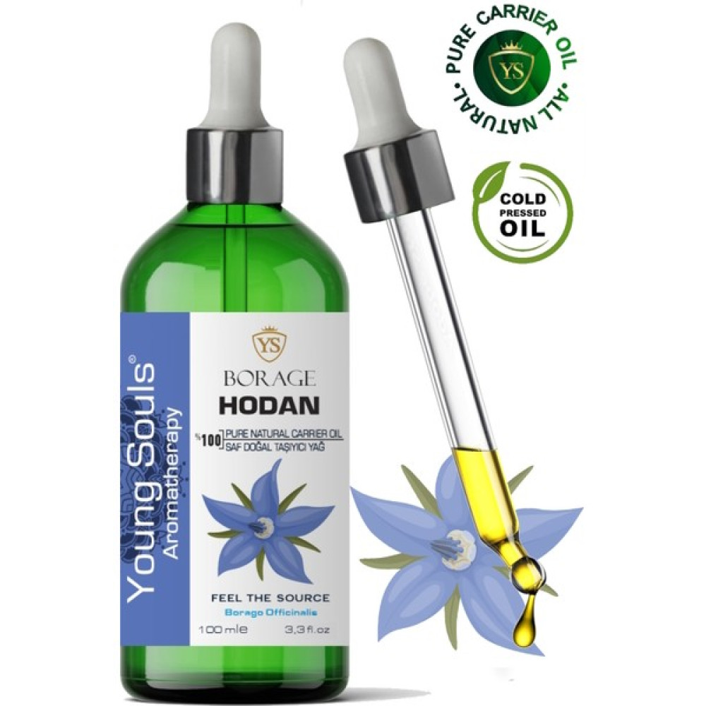 Young Souls Aromatherapy Borage Carrier Oil Hodan Bitkisel Taşıyıcı Yağ 100 ml Oto Boyaları Fiyatı