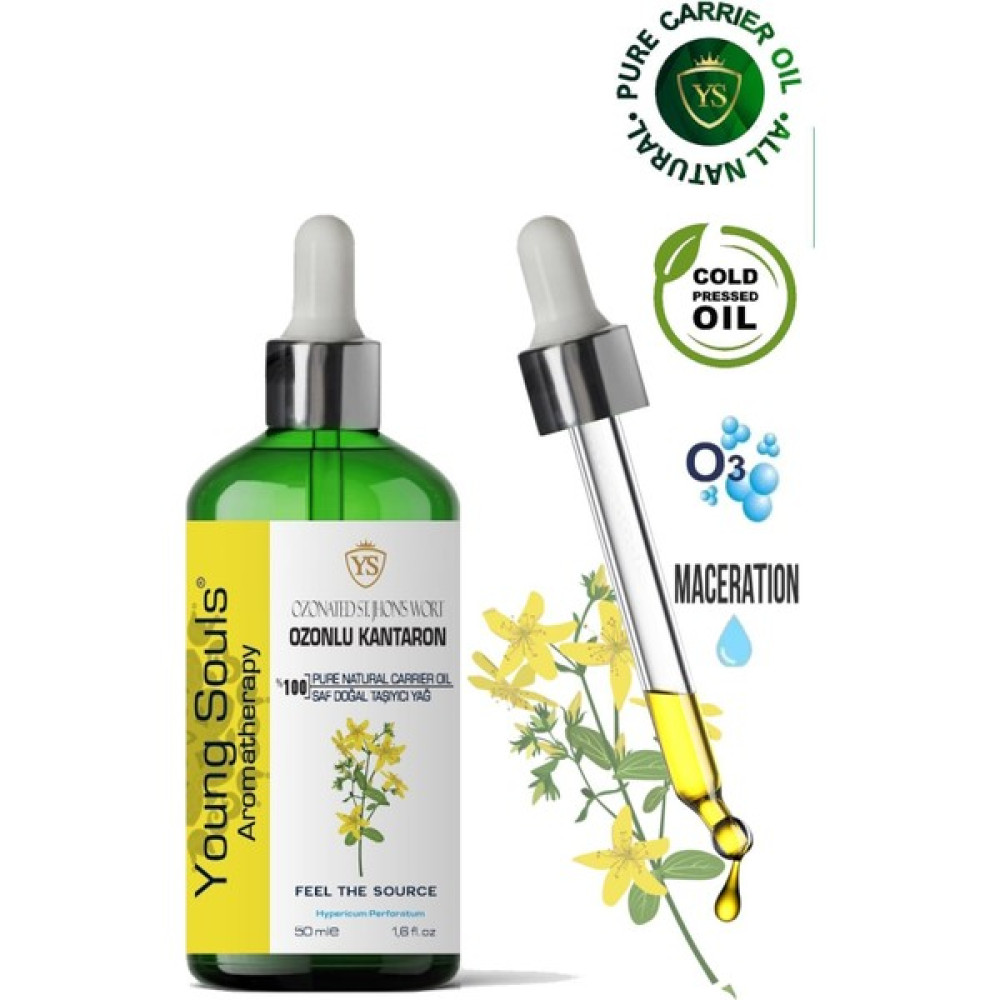 Young Souls Aromatherapy Ozonated St. john Wort Carrier Oil ( Maceration ) Ozonlu Sarı Kantaron ( Maserasyon ) 50 Ml Oto Boyaları Fiyatı
