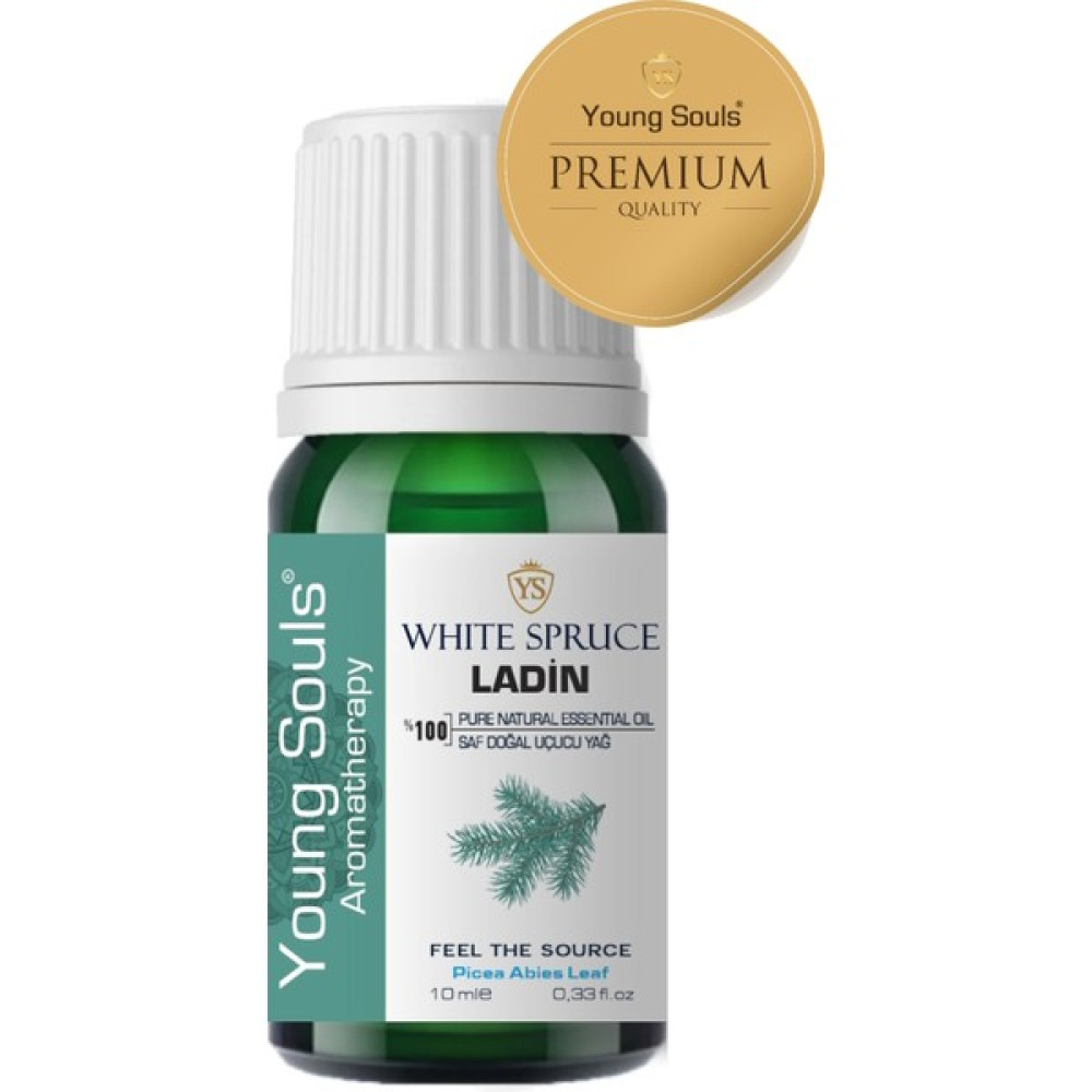 Young Souls Aromatherapy White Spruce Essential Oil Ladin Uçucu Yağ 10 ml Nemlendiriciler Fiyatı