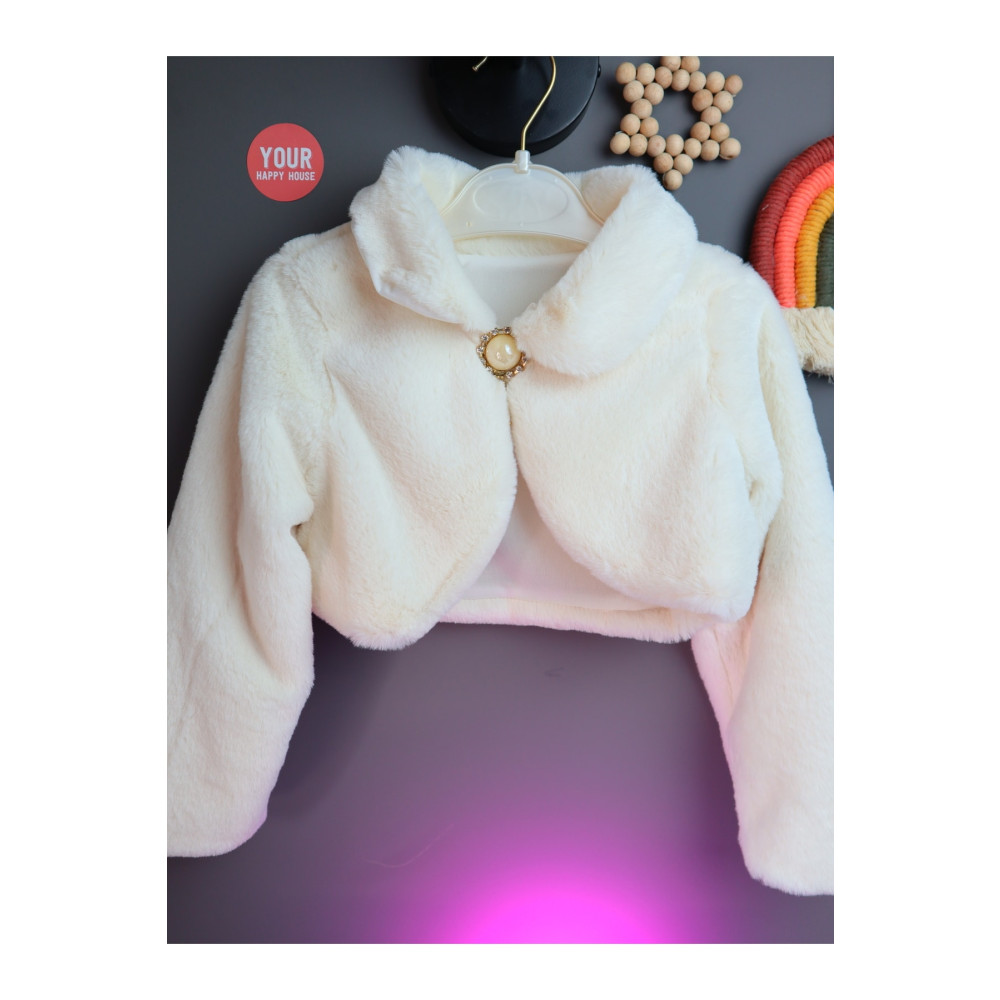 Your Happy House Çocuk Bolero Peluş Düz Pamuk Exclusive Designed Collection 2-9 Yaş 13 Yaş Beden Bayan Ceket Fiyatı
