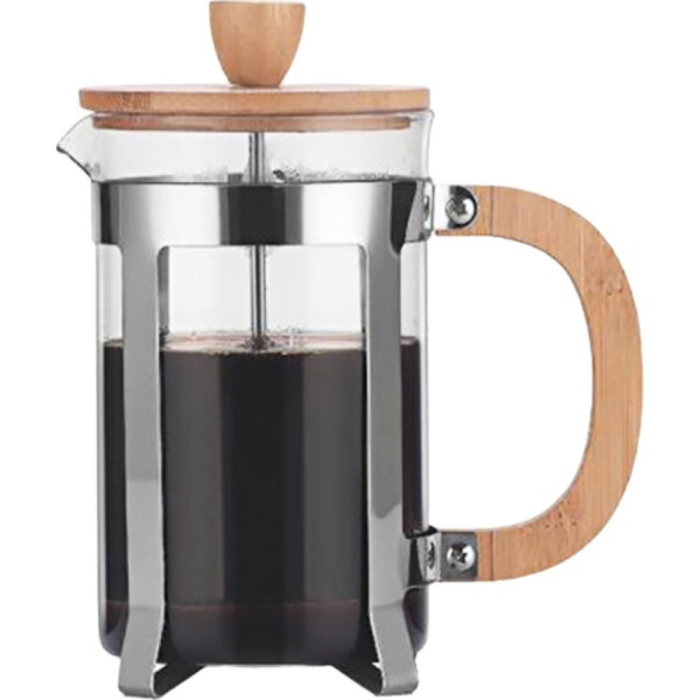 Yourbestchoice Ahşap Saplı Demleme Çaydanlık Cam Fransız Pres Tencere Pres Filtre Kahve Gereçleri Cam Cezve (Yurt Dışından) - Siyah French Press Fiyatı