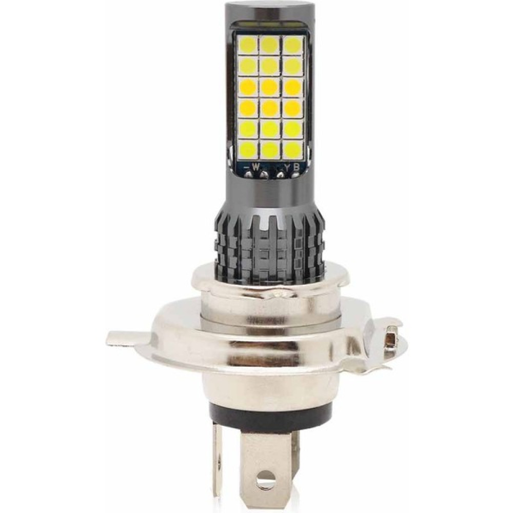 Yourbestchoice LED Parlak Far Iki Renkli H4 Motosiklet Modifiye LED Ön Işık (Yurt Dışından) - Beyaz Motorsiklet Lambaları Fiyatı