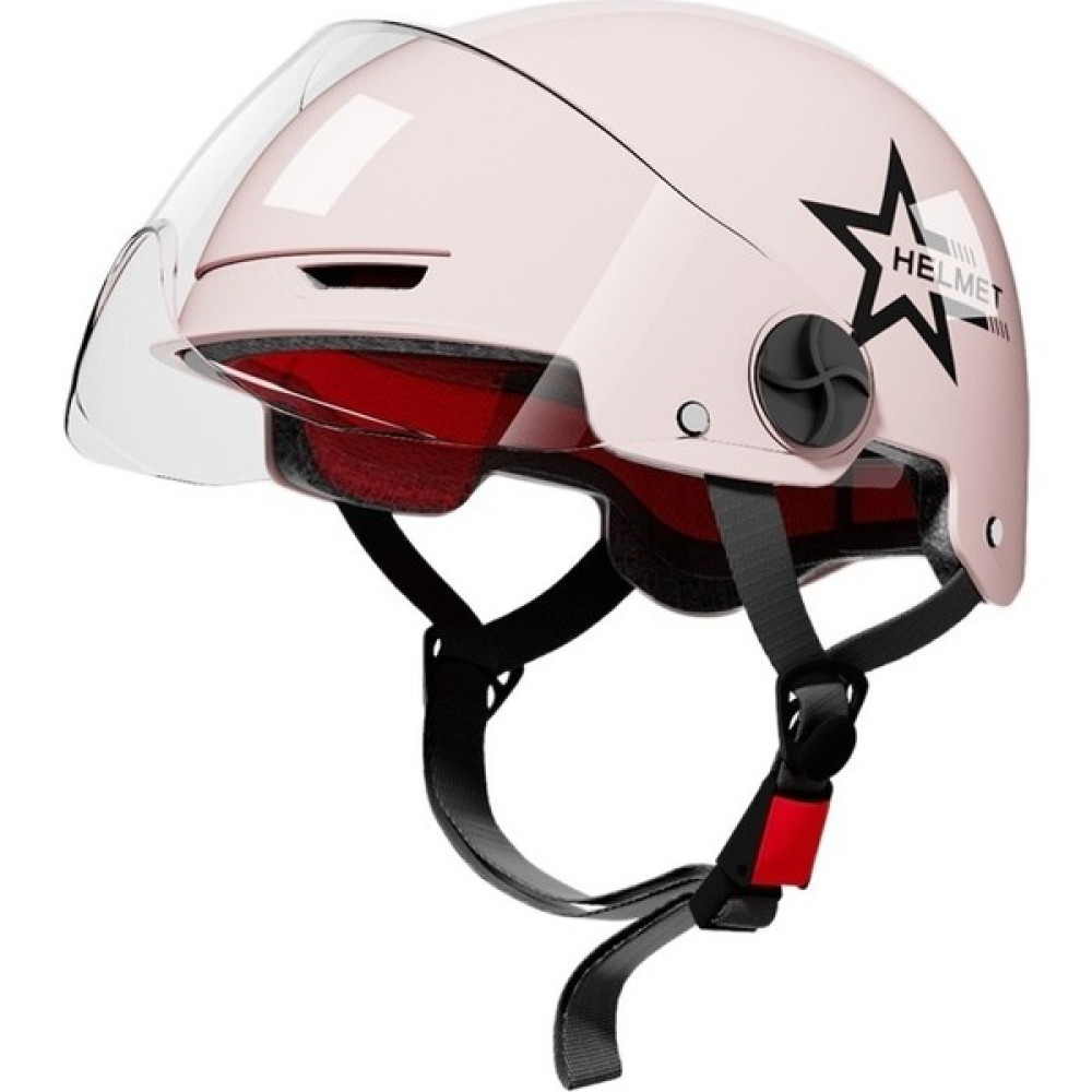 Yourbestchoice Motosiklet 3c Kask Elektrikli Araç Sürme Kask Erkekler ve Kadınlar Için Dört Mevsim Evrensel Modelleri (Yurt Dışından) - Açık Pembe Motorsiklet Kaskları Fiyatı