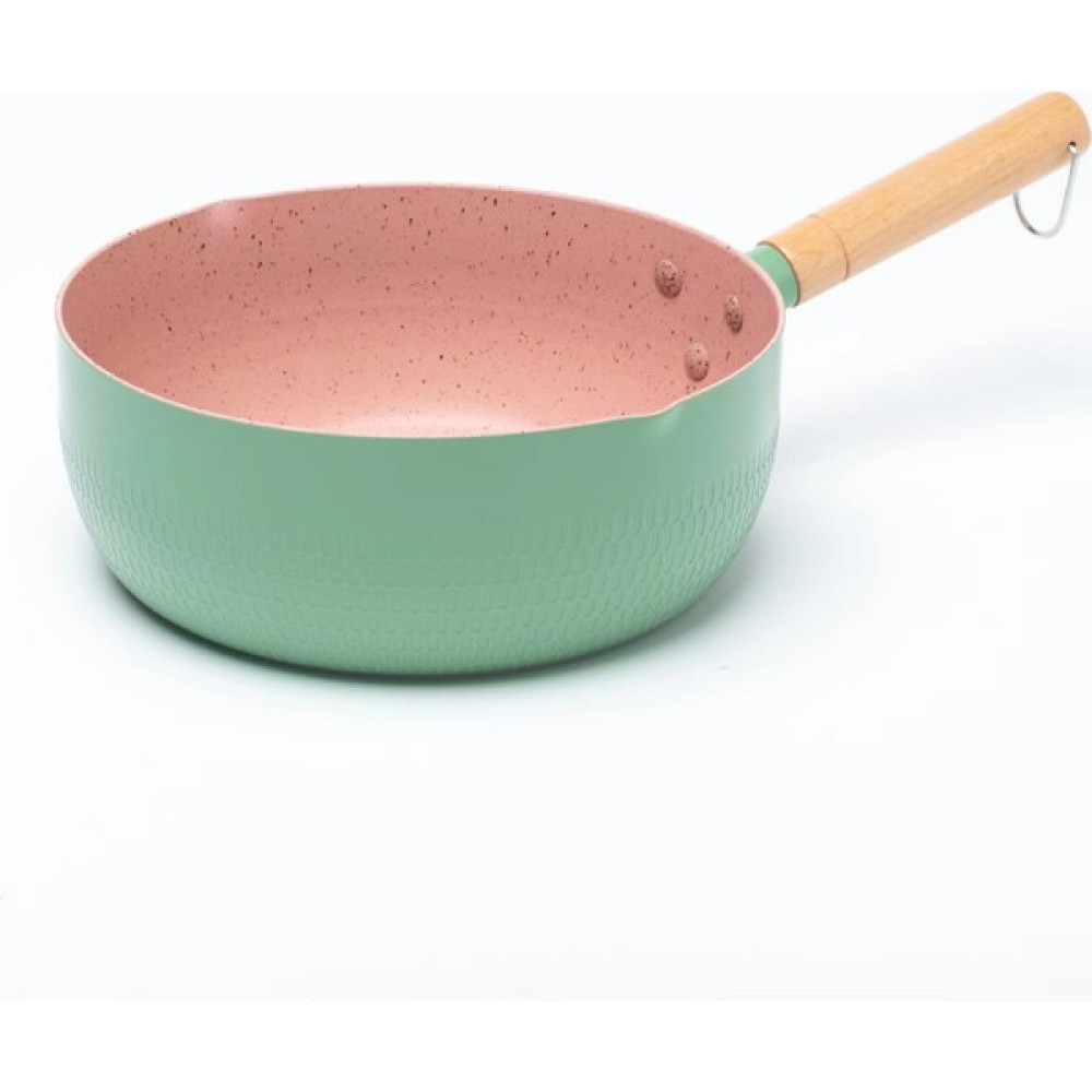 Youyou Xueping Pot Bebek Maması Takviyesi Yapışmaz Küçük Süt Kabı (Yurt Dışından) - Yeşil Tencere / Tava Setleri Fiyatı