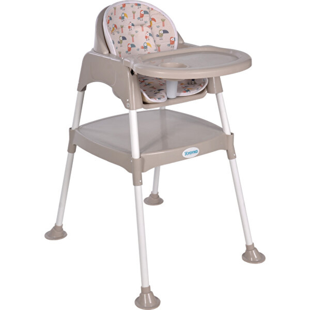 Yoyko 3in1 Portatif Mama Sandalyesi - Gri Mama Sandalyesi Fiyatı