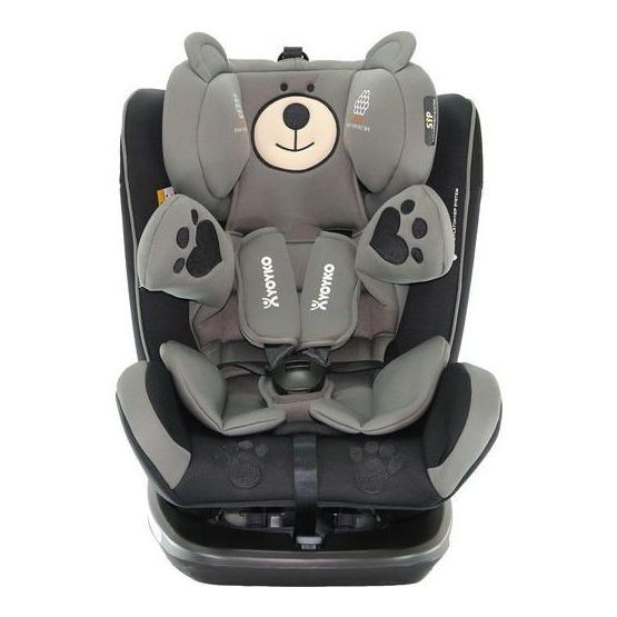 Yoyko Bear ISOFIX/SIP/LATCH Gri Bebek Oto Koltuğu