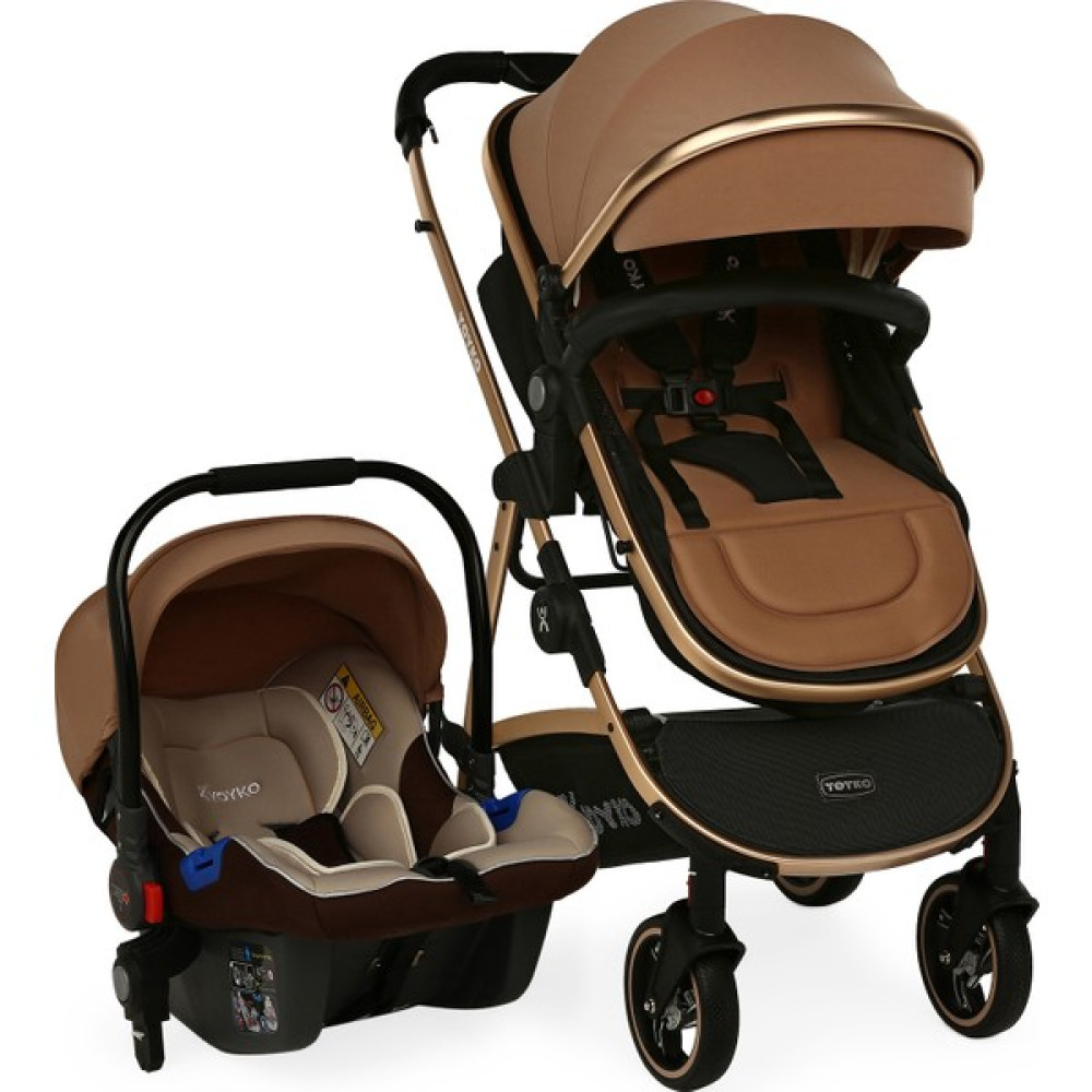 Yoyko City Seyahat Sistem Bebek Arabası 3 İn 1 Kahve Rose - Kahverengi - Rose Bebek Arabası-Puset Aksesuarları Fiyatı