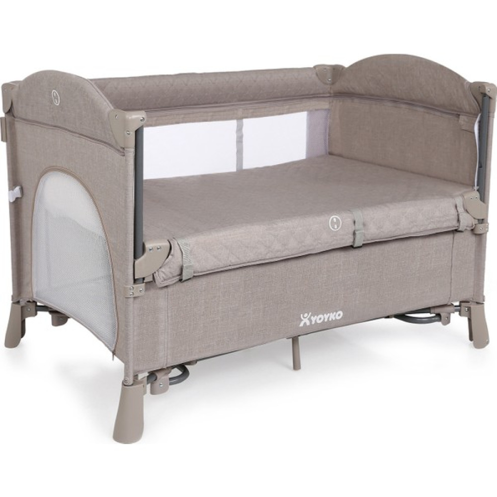 Yoyko Exclusive Comfort 8 in 1 Anne Yanı Park Yatak Oyun Parkı Haki 70 x 110 cm Park Yatak / Oyun Parkı Fiyatı