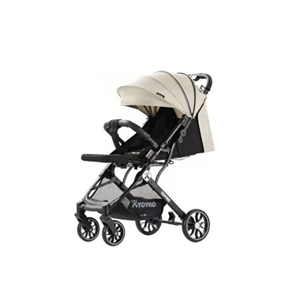 Yoyko Quantum Kabin Boy Tek Elle Kolay Katlanır Pratik Bej Unisex Bebek Arabası Bebek Arabası ve Pusetler Fiyatı