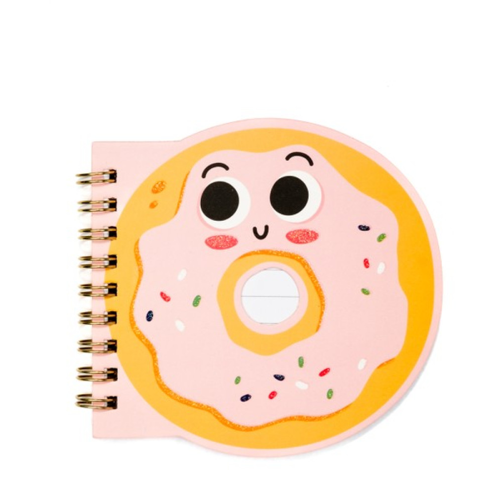 Yoyoso Fast Food Donut Figürlü A6 Çizgili 50 Yaprak Spiralli Defter Not Defteri 11 x 8 cm - Renkli Not Defteri & Bloknot Fiyatı