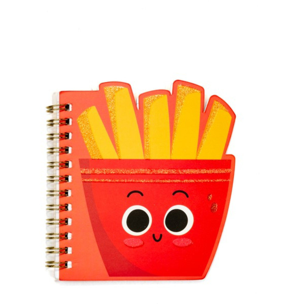 Yoyoso Fast Food Patates Figürlü A6 Çizgili 50 Yaprak Spiralli Defter Not Defteri 11 x 10 cm - Renkli Not Defteri & Bloknot Fiyatı