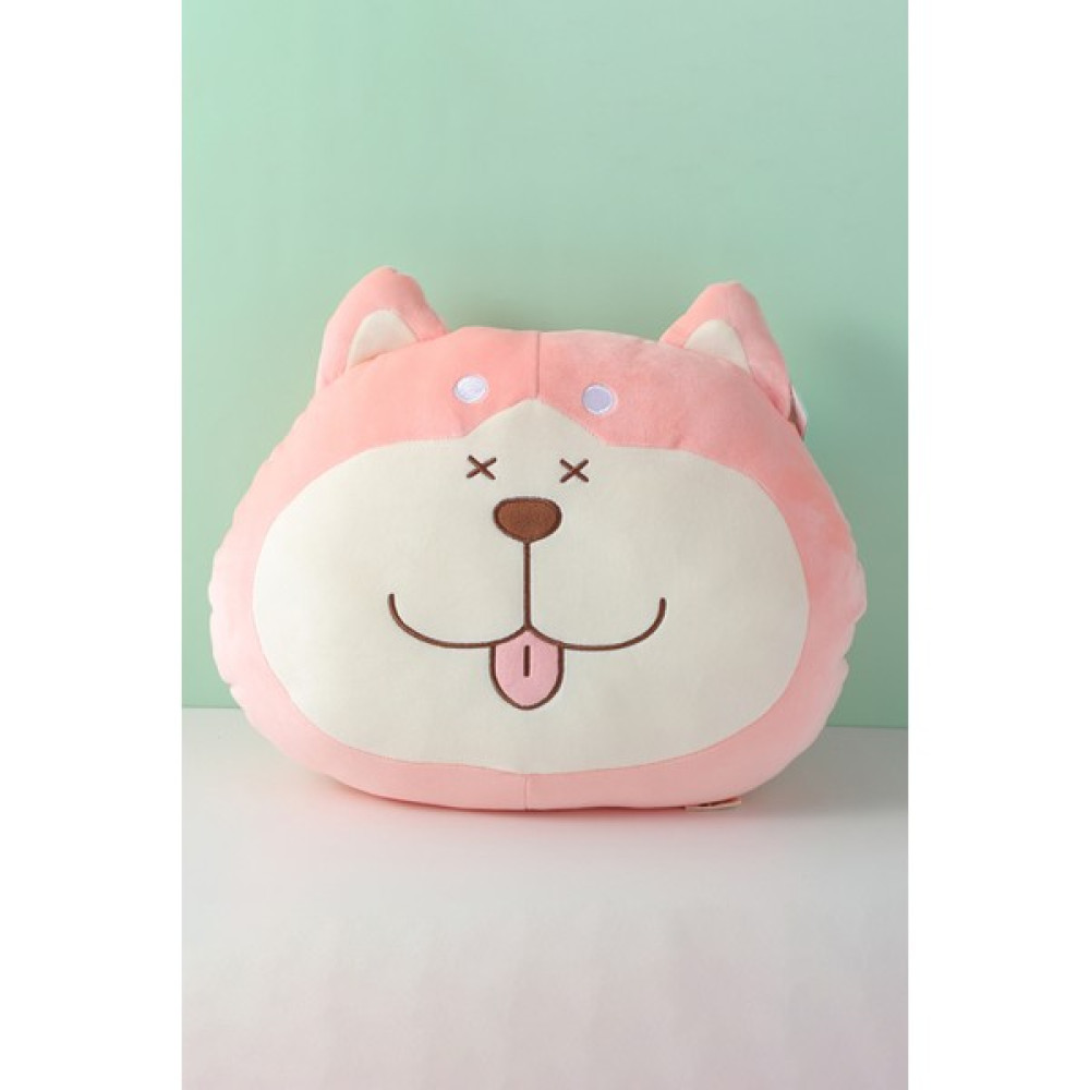 Yoyoso Husky Dekoratif Yastık Pembe - 42 x 43 cm Kırlent / Mobilya Yastığı Fiyatı