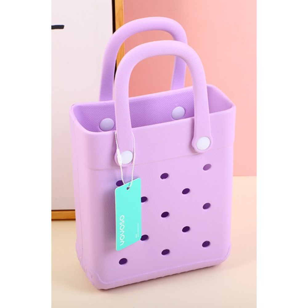 Yoyoso Pvc Omuz Çantası Mor Küçük Unisex Çanta & Cüzdan ve Seyahat Çantaları Fiyatı