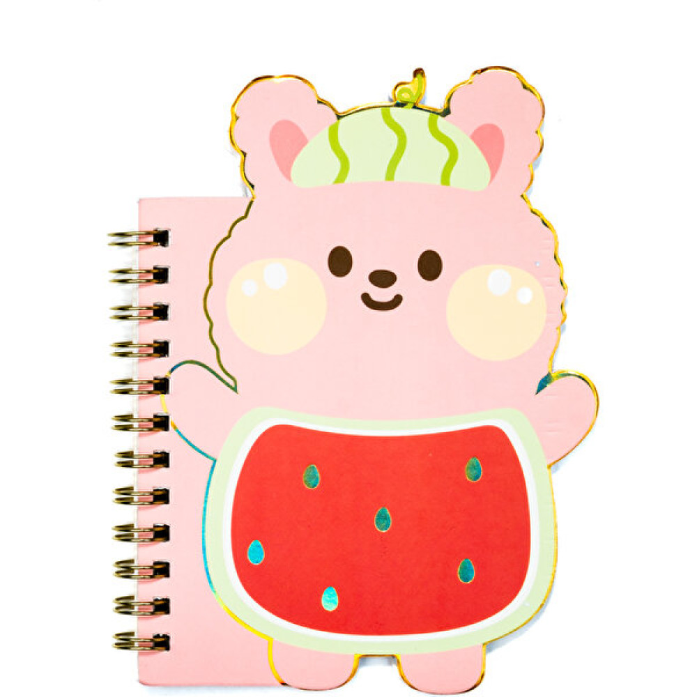 Yoyoso Sevimli Hayvan Desenli Figürlü A6 Çizgili Spiralli Defter Not Defteri 50 Yaprak 125 x 10 cm - Pembe Not Defteri & Bloknot Fiyatı