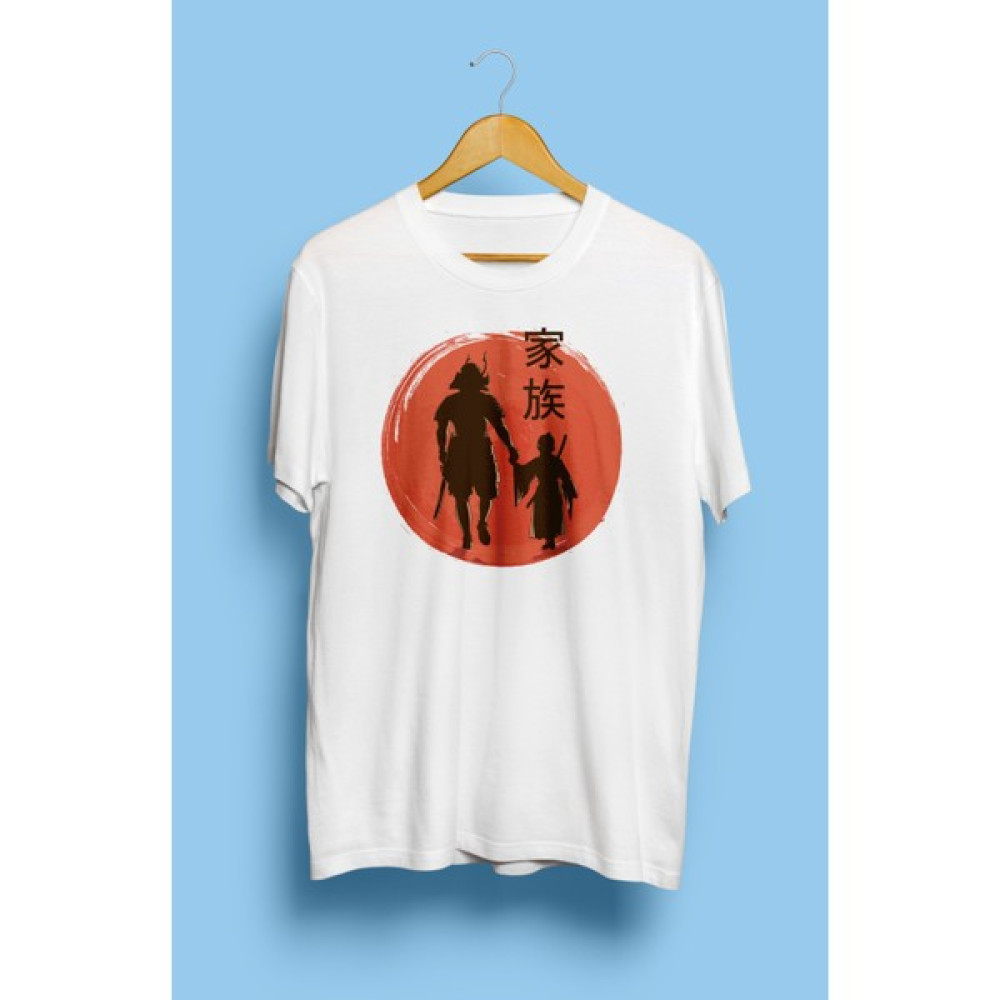 YQYQ Japon Katana Samuray Usta Ögretmen Ögrenci Tasarım Baskılı Unisex Tişört Bayan T-shirt Fiyatı
