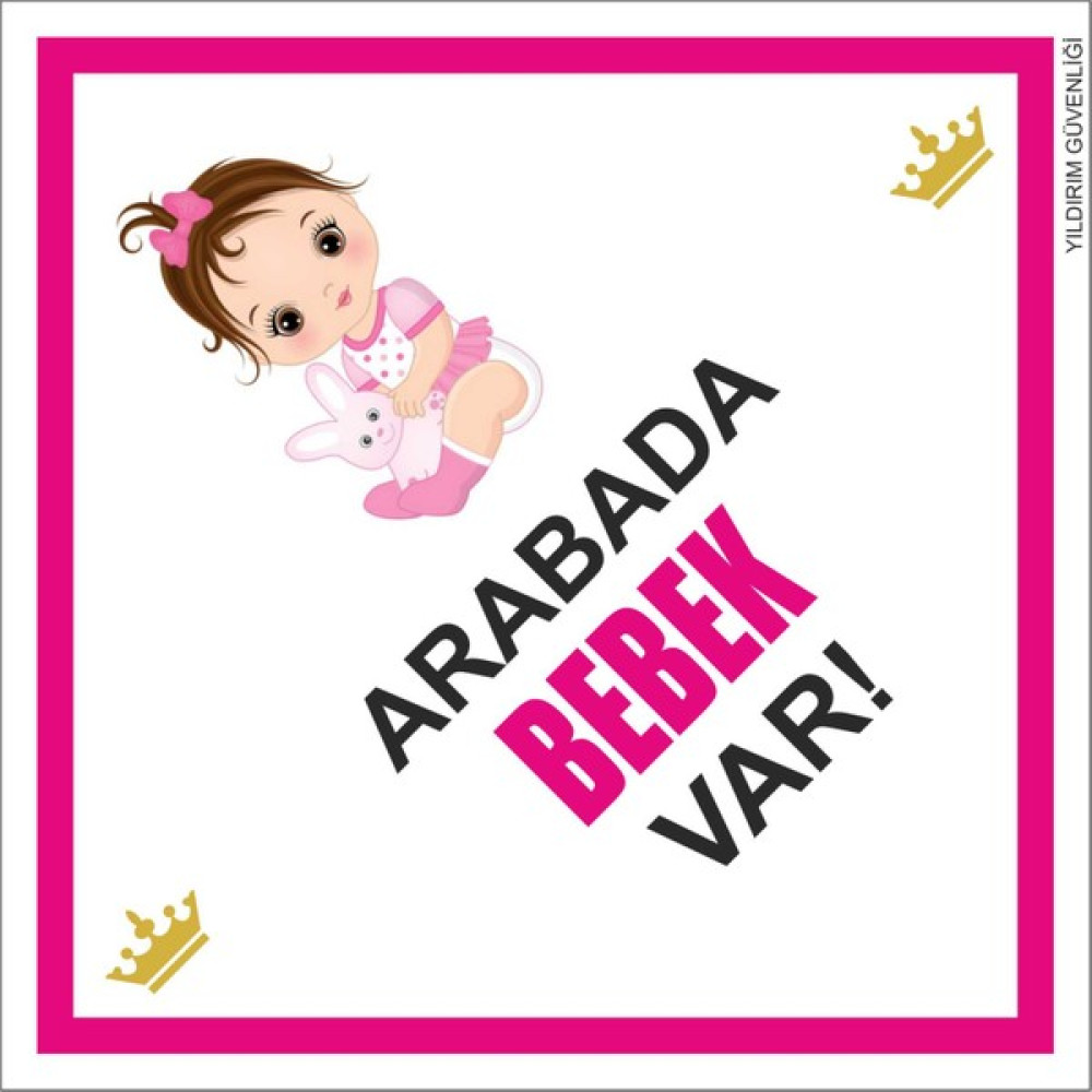Yr Yıldırım Arabada Bebek Var/tavşanlı Kız Bebek Arabada Bebek Var Fiyatı