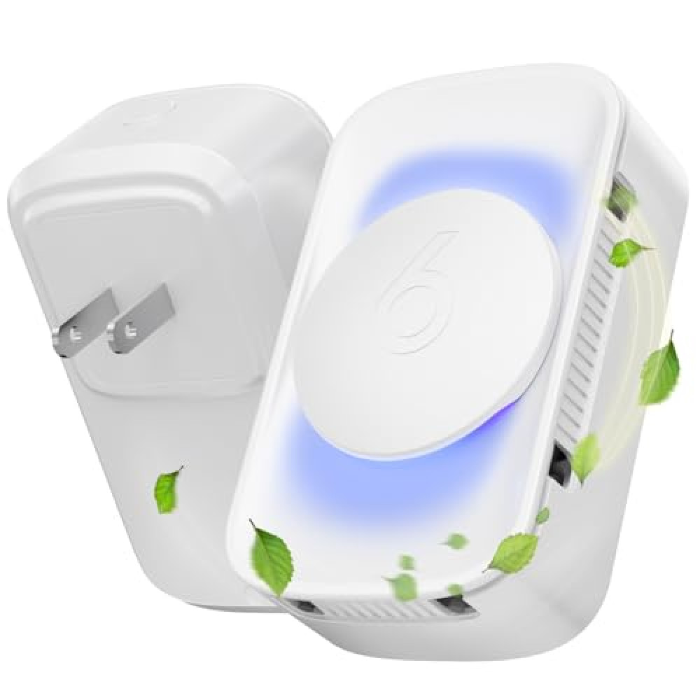 ySky Plug In Air Purifier for Home (1 pack), Negative Ion Air purifier,Quiet Ionizers Air Freshener for home,Bathroom,Bedroom,Portable Air Purifiers for Odor,Pet smell,Mini Air ionizers