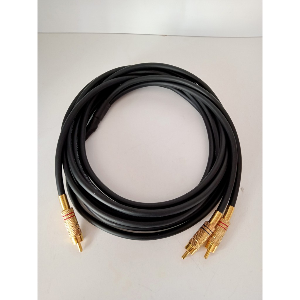 YSN Sounds Amfi Rca Kablosu - 1 Giriş 2 Çıkış Bakır Kablo Teyp Subwoofer Çıkışı Için - 5 Metre Diğer Fiyatı