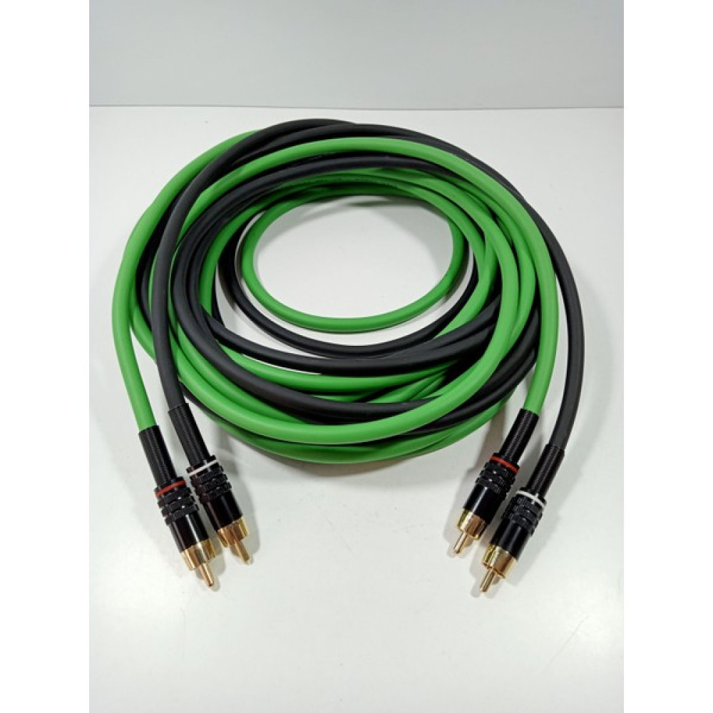 YSN Sounds Amfi Rca Kablosu – El Yapımı %100 Bakır Parazit Yapmaz – Profesyonel Anfi Rca Kablosu – 5 Metre Oto Hoparlörleri & SubWoofer Fiyatı