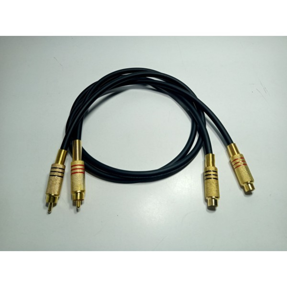 YSN Sounds Rca Kablosu Uzatma Kablosu – El Yapımı %100 Bakır Amfi Rca Uzatma Kablosu – 1 Metre Oto Hoparlörleri & SubWoofer Fiyatı