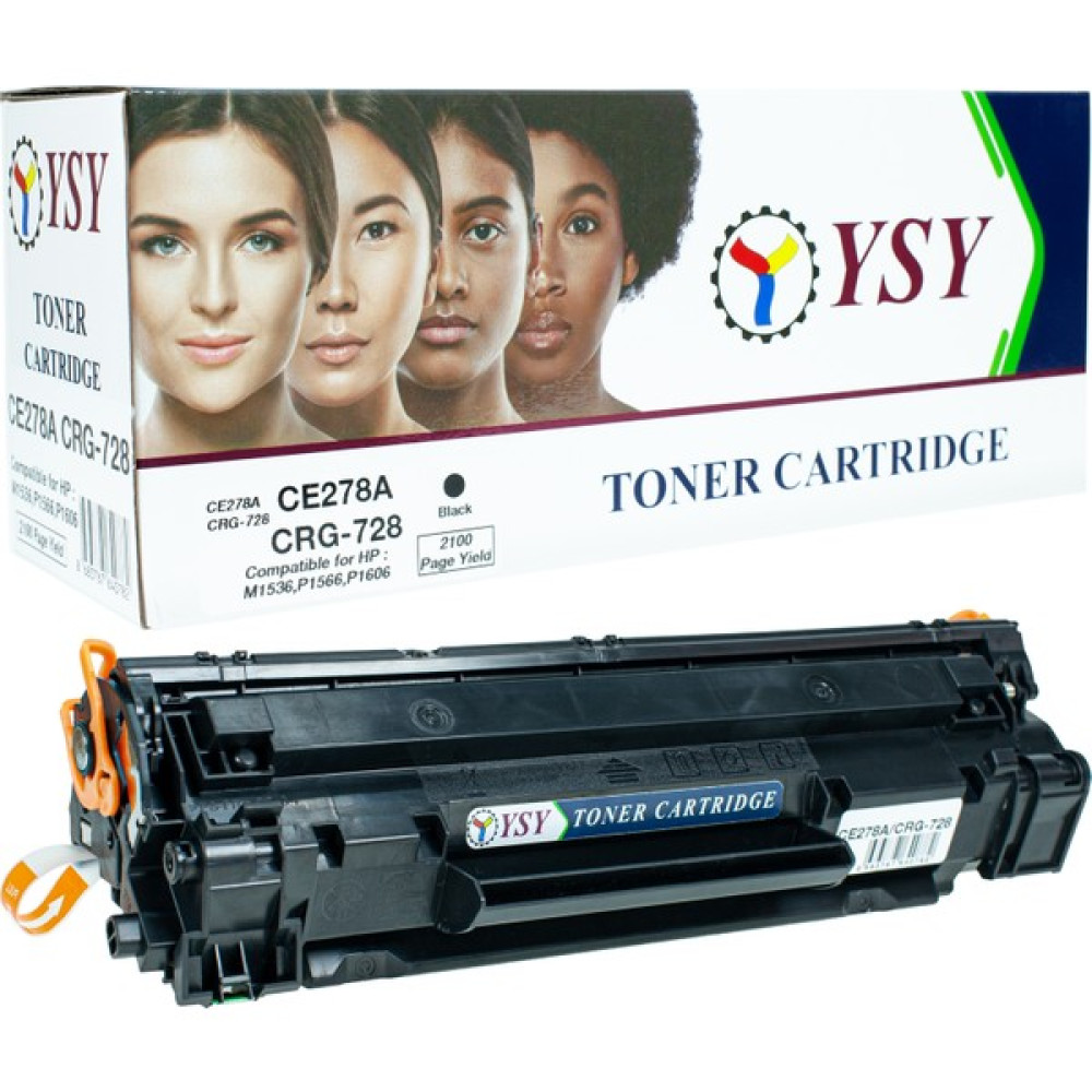 Ysy Hp 78A 1536 CE278A 1606 (2100)SAYFA Verimli Muadil Toner 1536DNF Mfp P1606DN Mfp P1566 P1560 - Siyah Tonerler Fiyatı