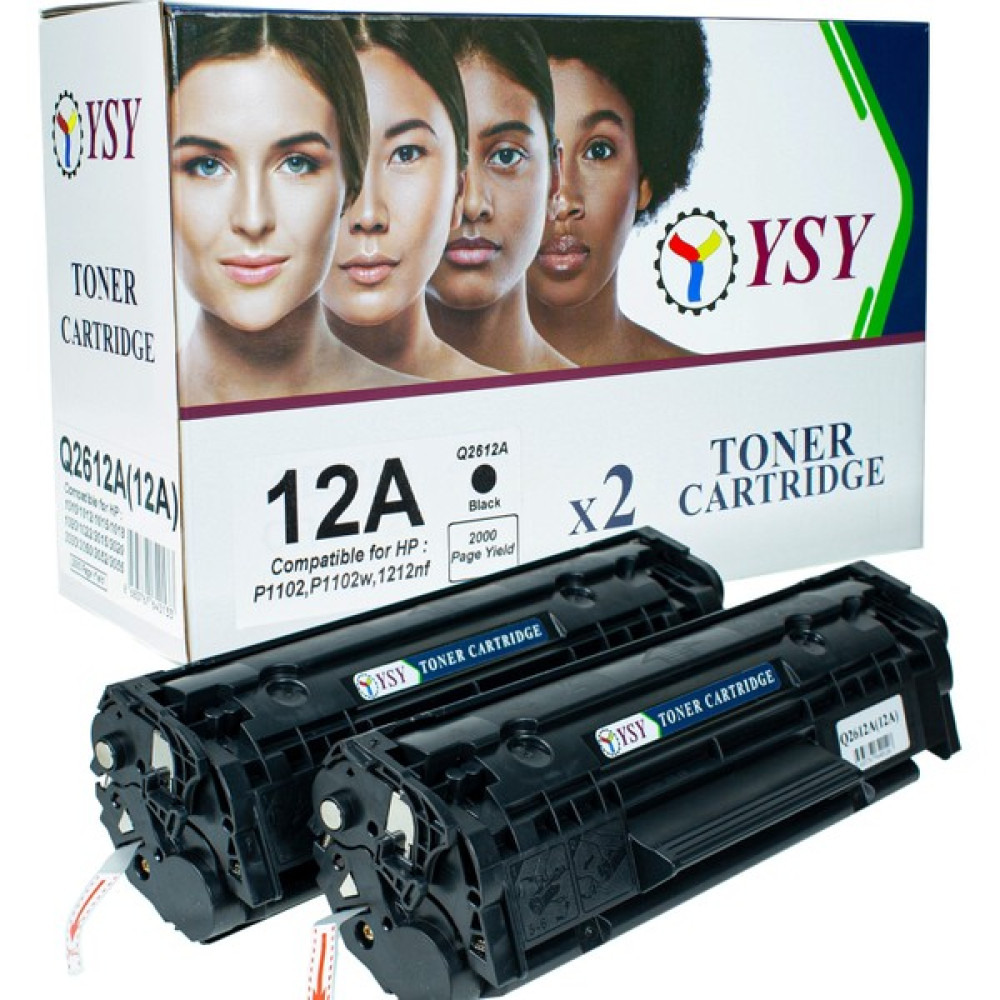 Ysy Hp Q2612A 12A - 2K(2000) Sayfa Verimli Hp Laserjet 1020 1010 1012 1018 1022 3015 3030 3050 3055 3020 1022N 3052 M1005 M1319F Mfp Muadil Tone... Tonerler Fiyatı