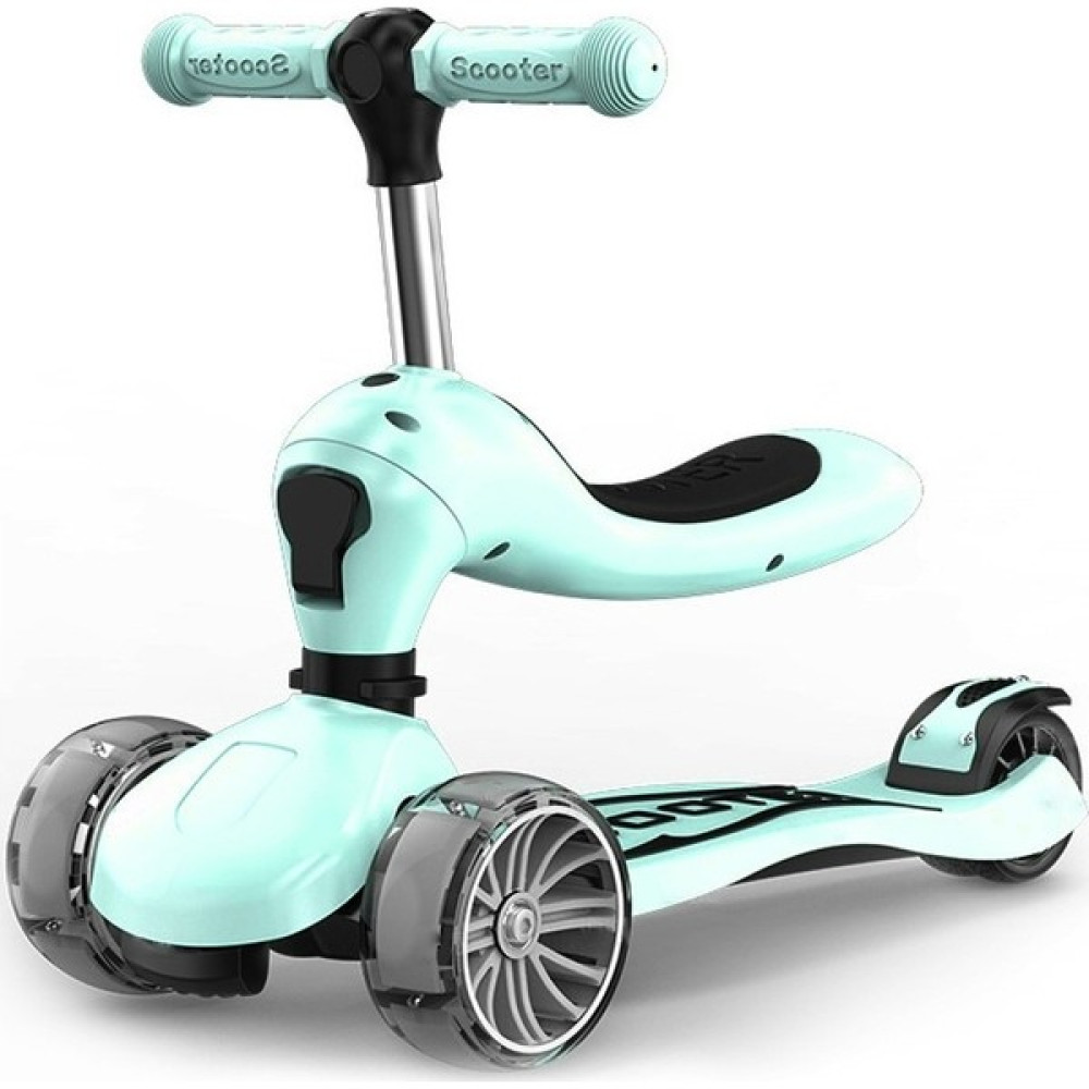 Yu Buyfun 4 Tekerlekli Oturan Çocuk Scooter 1-2-6-8 Yaşında (Yurt Dışından) - Yeşil Açık Hava, Deniz ve Spor Oyuncakları Fiyatı