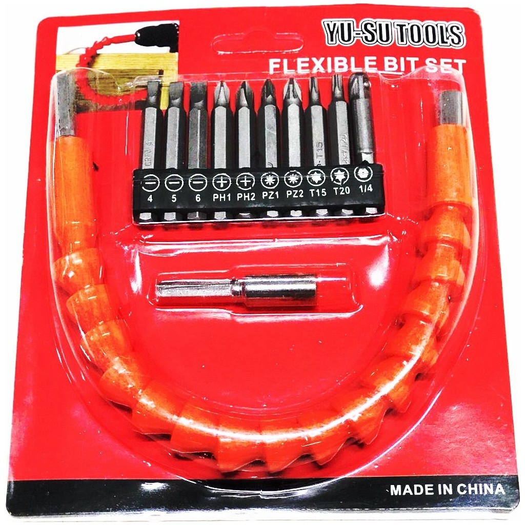 Yu-Su Tools Flex Bükülebilir Esnek Uzatma Adaptörü Seti 12 Parça Diğer Fiyatı