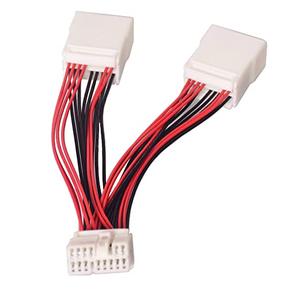 Yuacdky Radio CD Changer Y Cable for Honda Accord Civic CRV Odyssey for Acura RL 14pin Interface