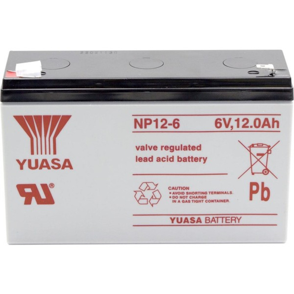 Yuasa NP 12-6 6V 12Ah Bakımsız Kuru Akü Akü Fiyatı