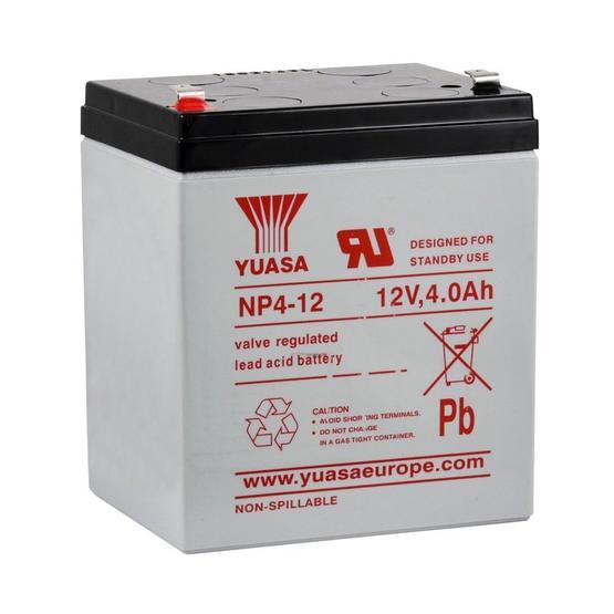 Yuasa NP4-12 - 12V 4 Ah Bakımsız Kuru Akü Akü Fiyatı
