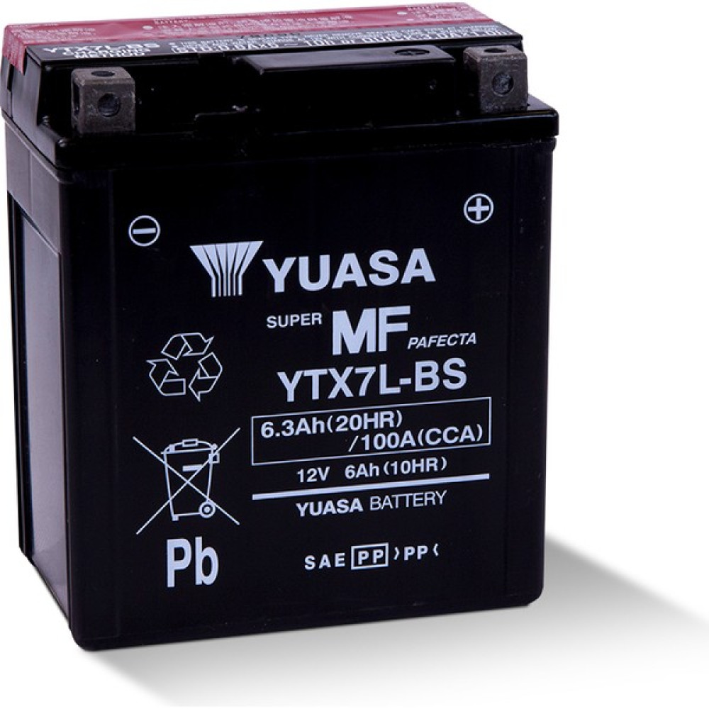 Yuasa SUZUKI UK 110 ADDRESS (15-20) YUASA YTX7L-BS 12V/6.3AH AKÜ Akü Fiyatı