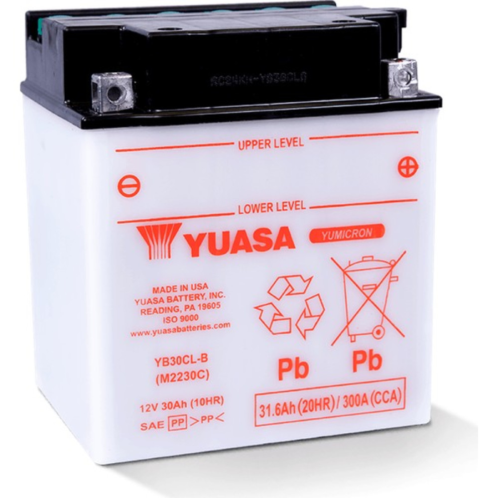 Yuasa YB30CL-B 12V32 Ah Bakımsız Motosiklet ve Atv Aküsü Akü Fiyatı