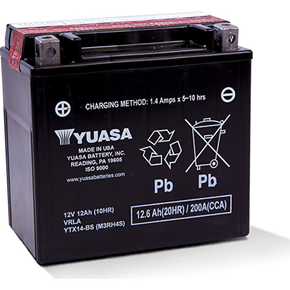 Yuasa YTX14-BS Motosiklet Aküsü Akü Fiyatı