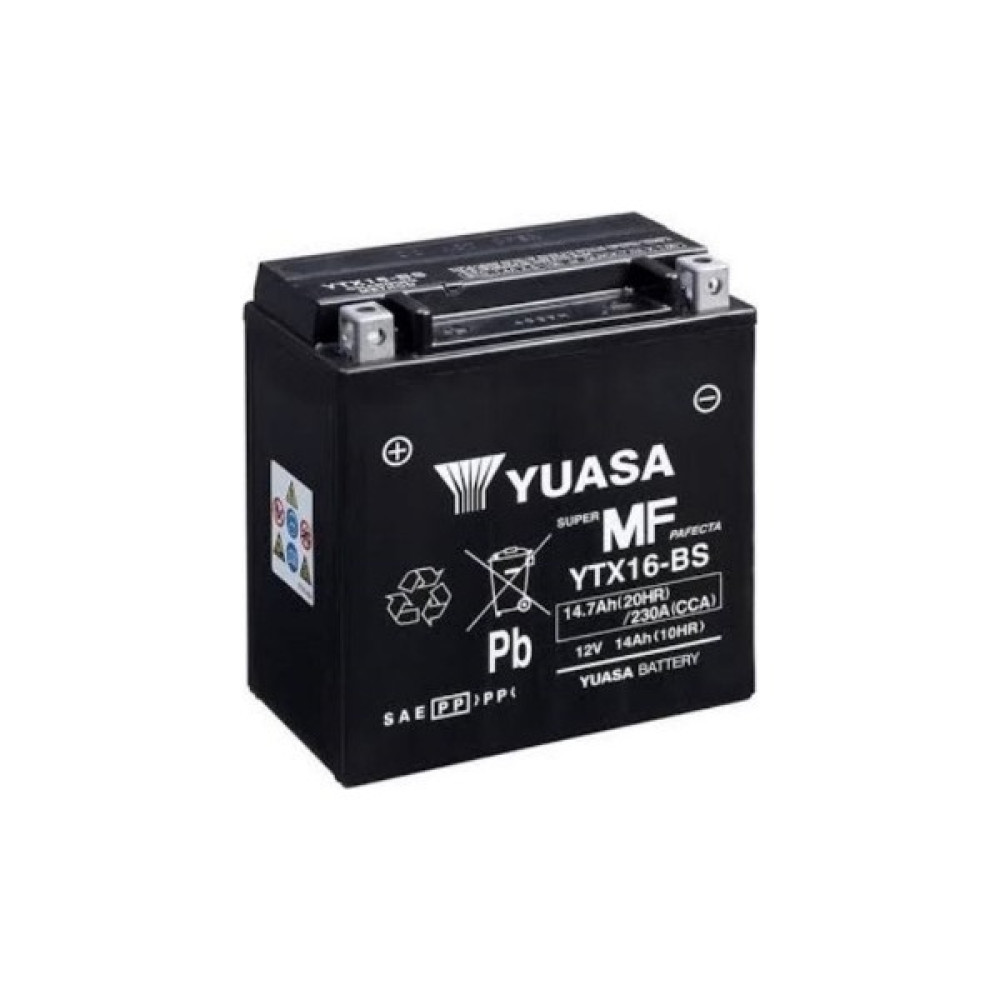 Yuasa YTX16-BS Motosiklet Aküsü Akü Fiyatı