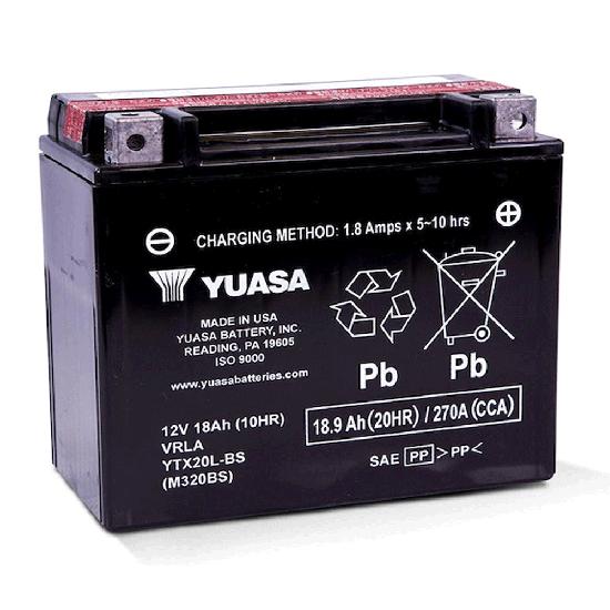 Yuasa YTX20L-BS Yamaha 1300 XVZ13 Royal Star/Venture 1996-2012 Motosiklet Aküsü Akü Fiyatı