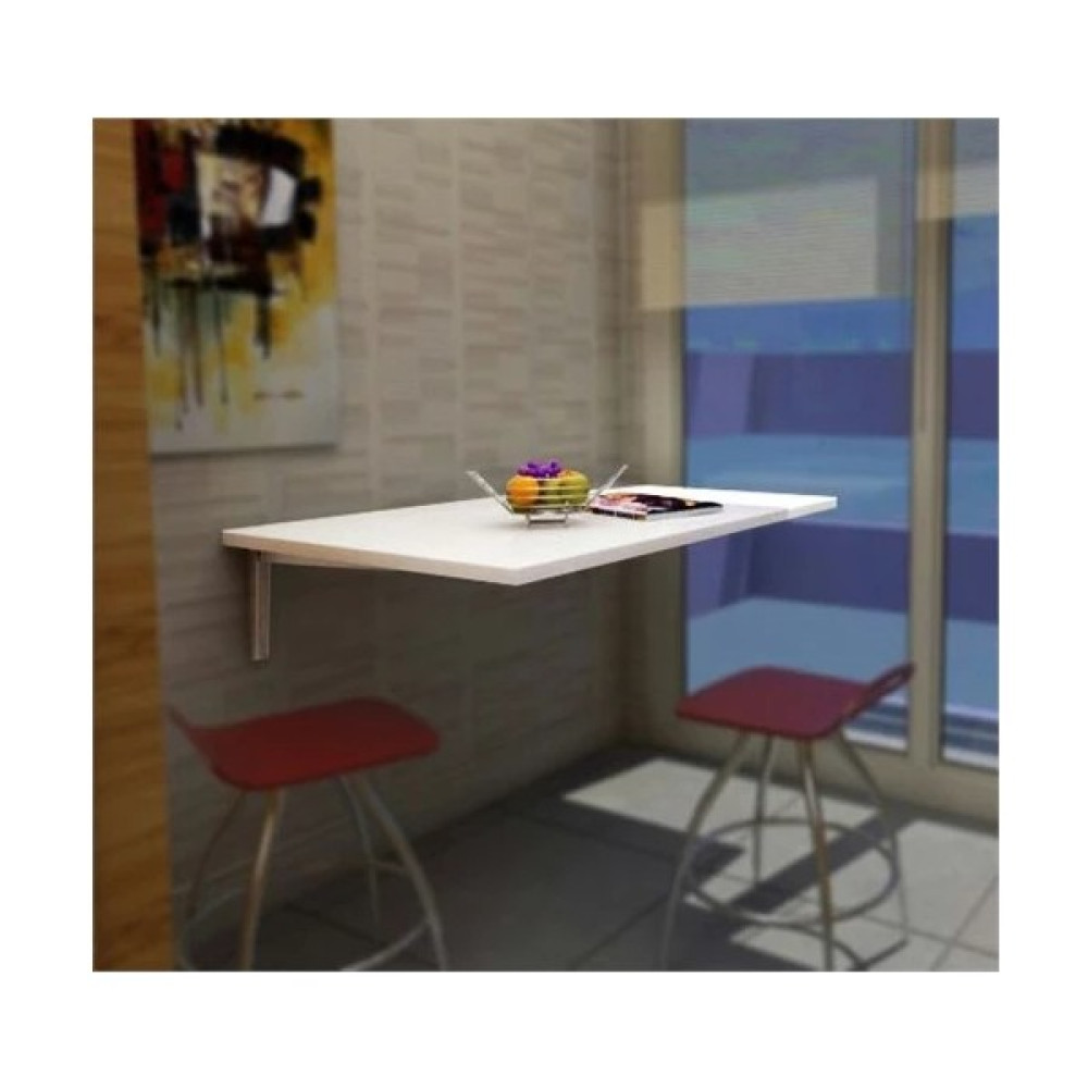Yüce Gül Yücegül Katlanır Pratik Beyaz Masa 50 x 60 cm Yemek & Mutfak Masası Fiyatı