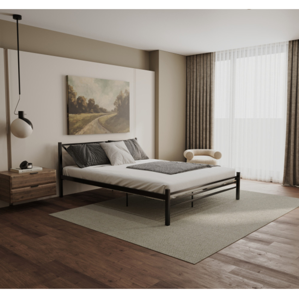 Yuceer Home Cift Kisilik Metal Karyola Ortopedik Ferforje Karyola 160X200 Cm Oda Mobilyası Takımı Fiyatı