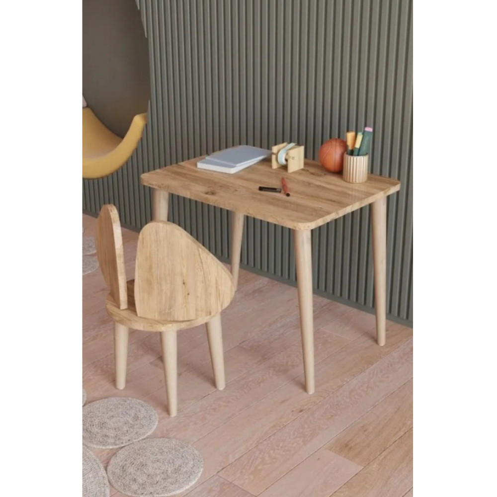 Yuceer Home Montessori Aktivite Masasi Ve Sandalyesi Calisma Seti Atlantik Cam Mobilya & Dekorasyon Fiyatı