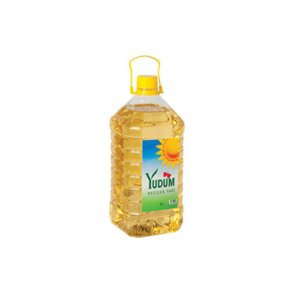 Yudum Ayçiçek Yağı 5 L Pet Şişe Sıvı Yağ ve Zeytinyağı Fiyatı