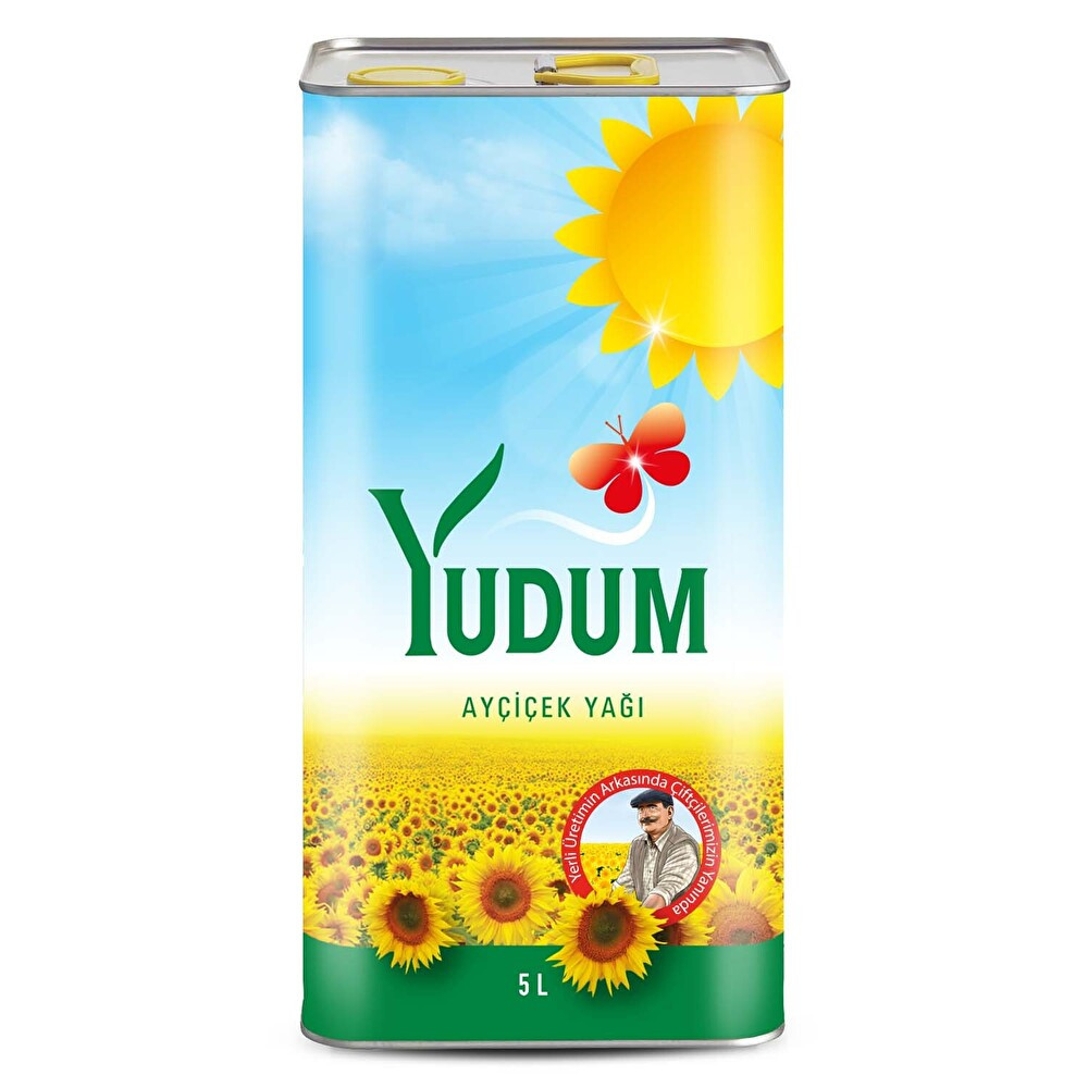 Yudum Ayçiçek Yağı Teneke 5 Lt Bitkisel Yağlar Fiyatı