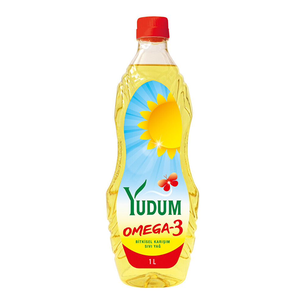 Yudum Omega-3 Bitkisel Karışım Sıvı Yağ 1 Litre Bitkisel Yağlar Fiyatı