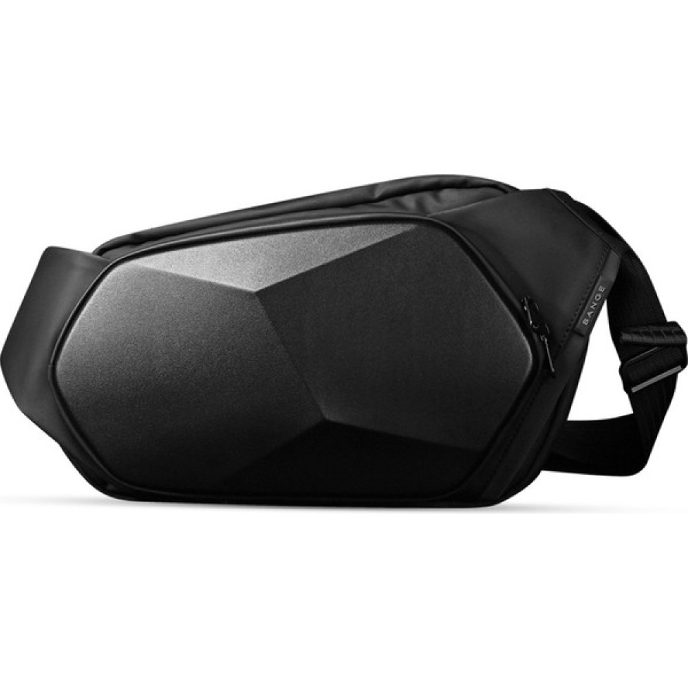 Yue Store Bange BG-7229 Men Polyhedral Hard Shl Crossbody Chest Bag (Black) (Yurt Dışından) Okul Çantası Fiyatı
