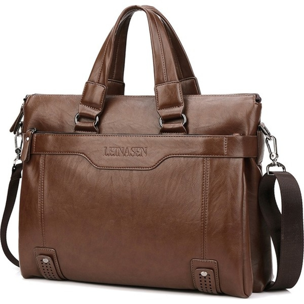 Yue Store Weixier 15036-4 Erkekler Iş Çanta Evrak Çantası (Brown) (Yurt Dışından) Okul Çantası Fiyatı