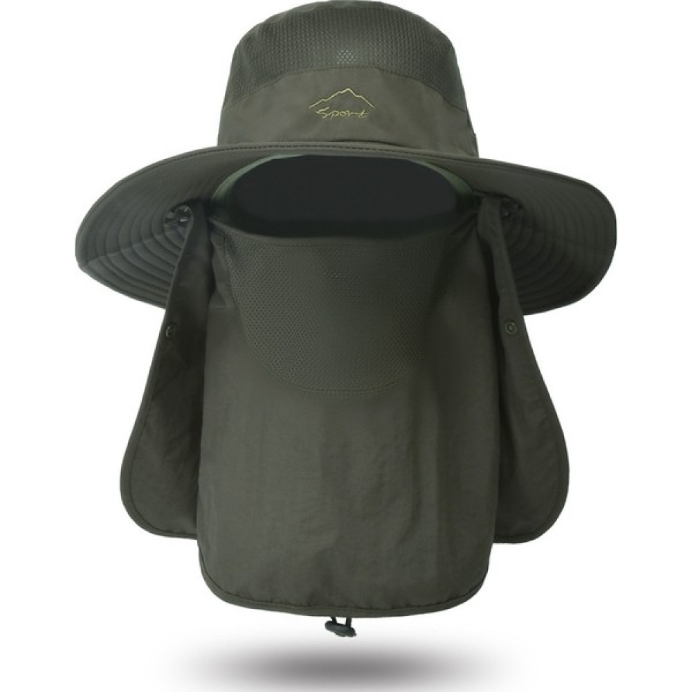 Yuekeda Dış Mekan Çabuk Kuruyan Güneş Koruyucu Nefes Alabilen Güneş Şapkası Yeşil (Yurt Dışından) Bere & Kep (Outdoor) Fiyatı