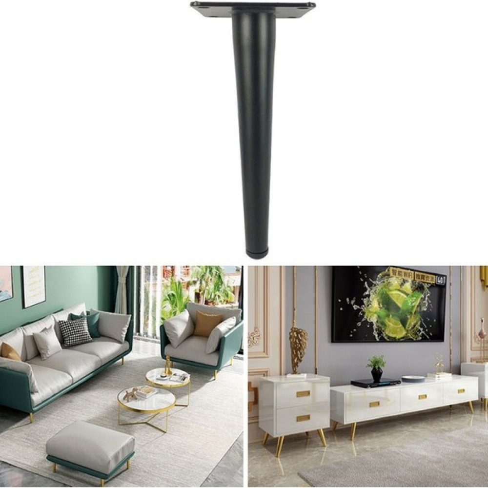Yuekeda Yuekeda-Kanepe Dolabı Destekleyici, Stil: Düz Koni Yüksekliği 30CM (Yurt Dışından) - 300mm - Siyah Nalburiye & Hırdavat Fiyatı