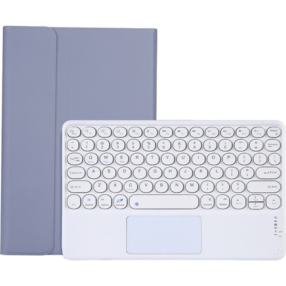 Yuekeda Yuekeda-Xiaomi Pad 5/5 Pro Için Bluetooth Klavye Deri Tablet Kılıfı (Yurt Dışından) - Mor Tablet Kılıfı Fiyatı